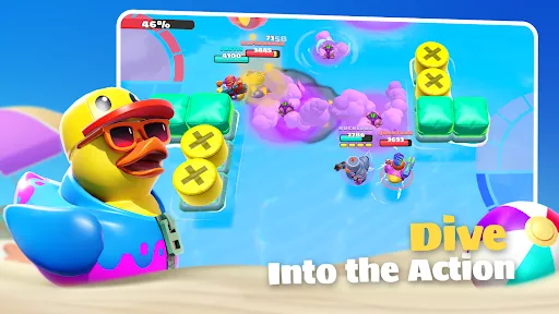 The Ducks — Battle Royale game мод меню скриншот 3