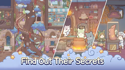 Cats&Soup : Merge Magic Recipe мод меню скриншот 3