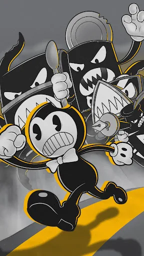 Bendy's Nightmare Run мод скриншот 1