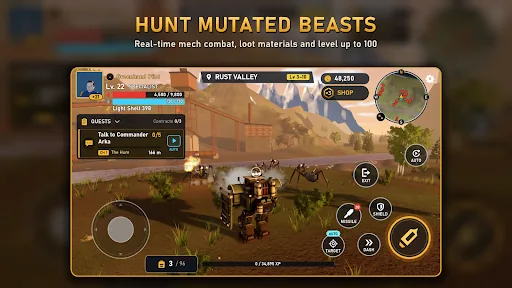 Mekaro: Open World Mech RPG скачать скриншот 4