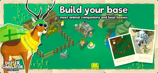 DEEEER Simulator: Wild World мод меню скриншот 3