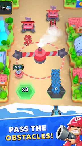 Grunt Rush: Тактика и сражение мод меню скриншот 3