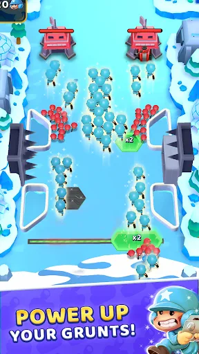 Grunt Rush: Тактика и сражение мод скриншот 6
